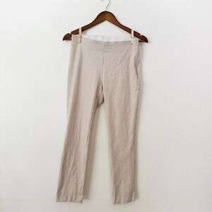 A new day striped beige trousers size 4